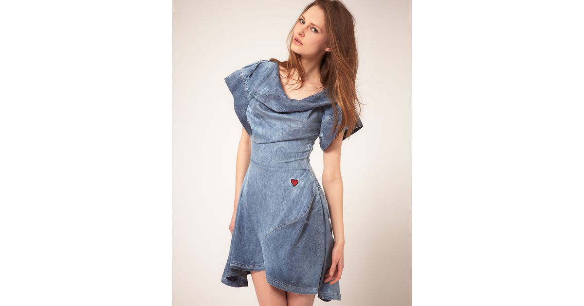 vivienne westwood denim dress