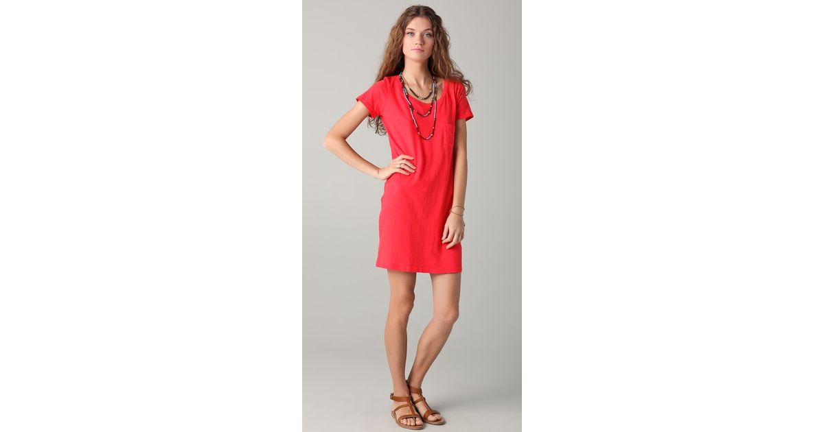 C&C California Tshirt Dress in Red Lyst