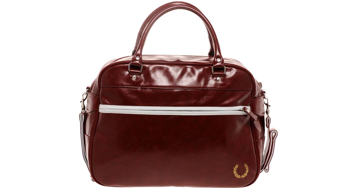 fred perry travel bag