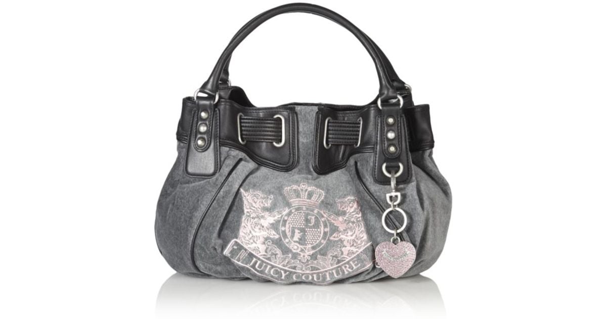 grey juicy couture bag