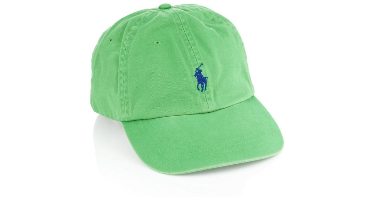 ralph lauren green cap