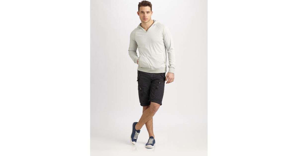 grey converse shorts