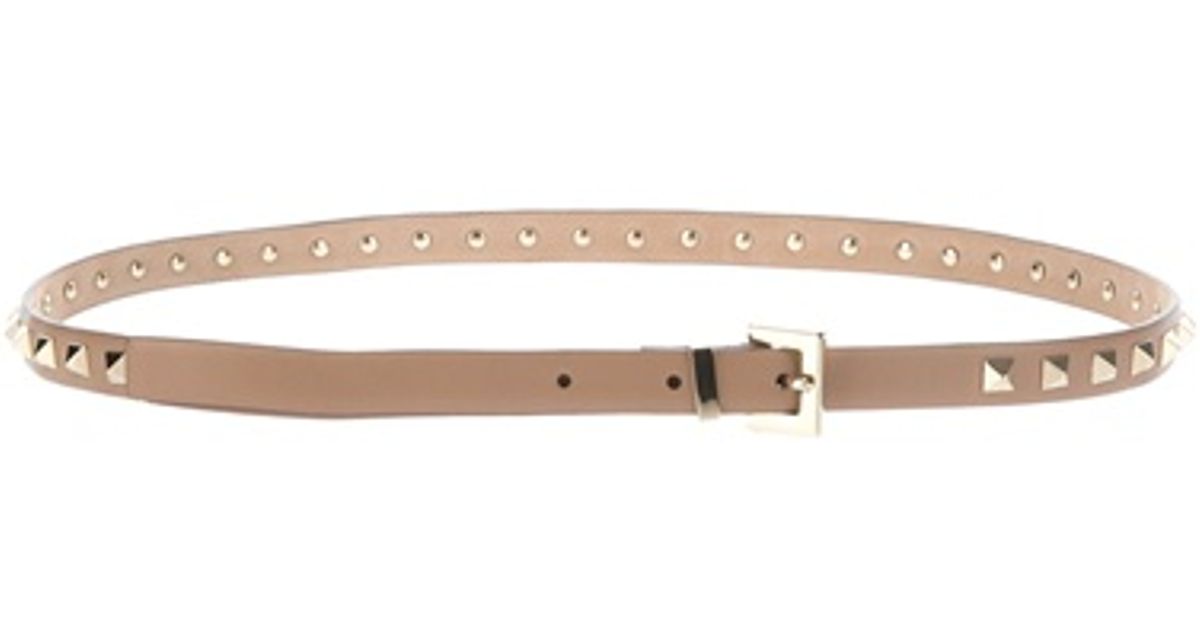 valentino nude belt