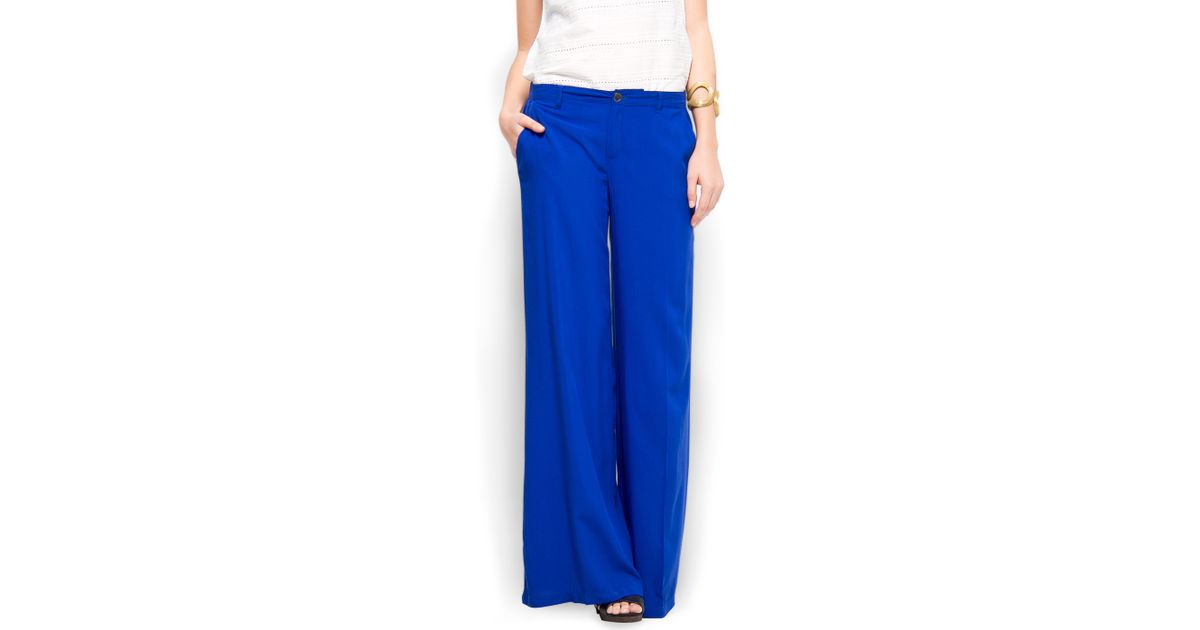 mango palazzo trousers