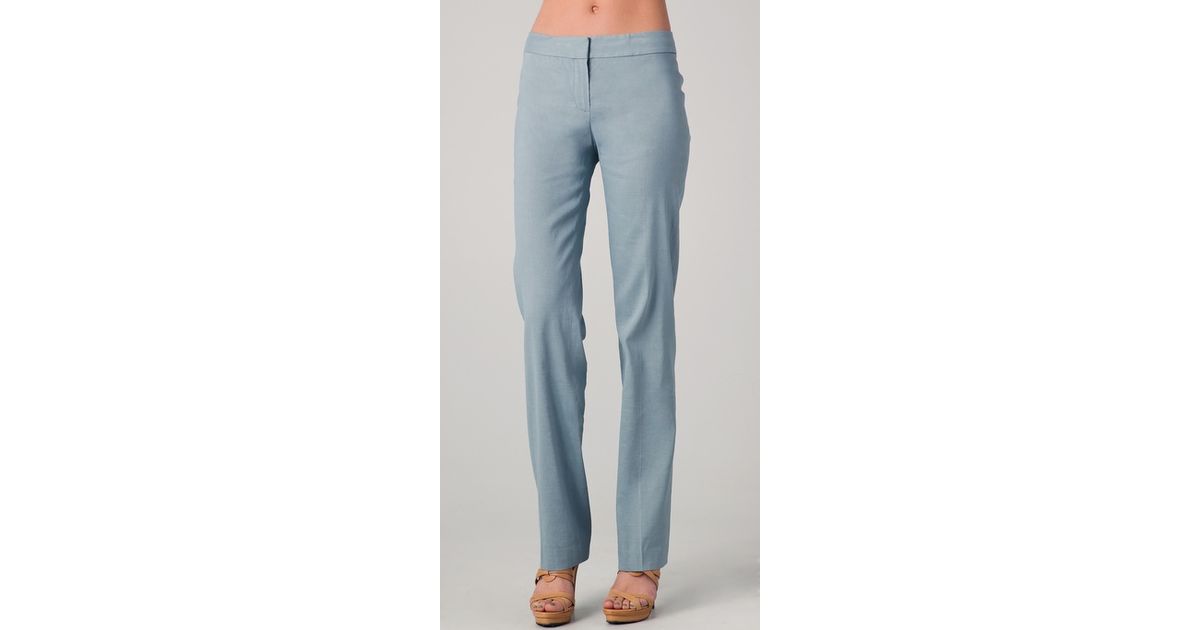 Wide Leg Velvet Pant – Elie Tahari