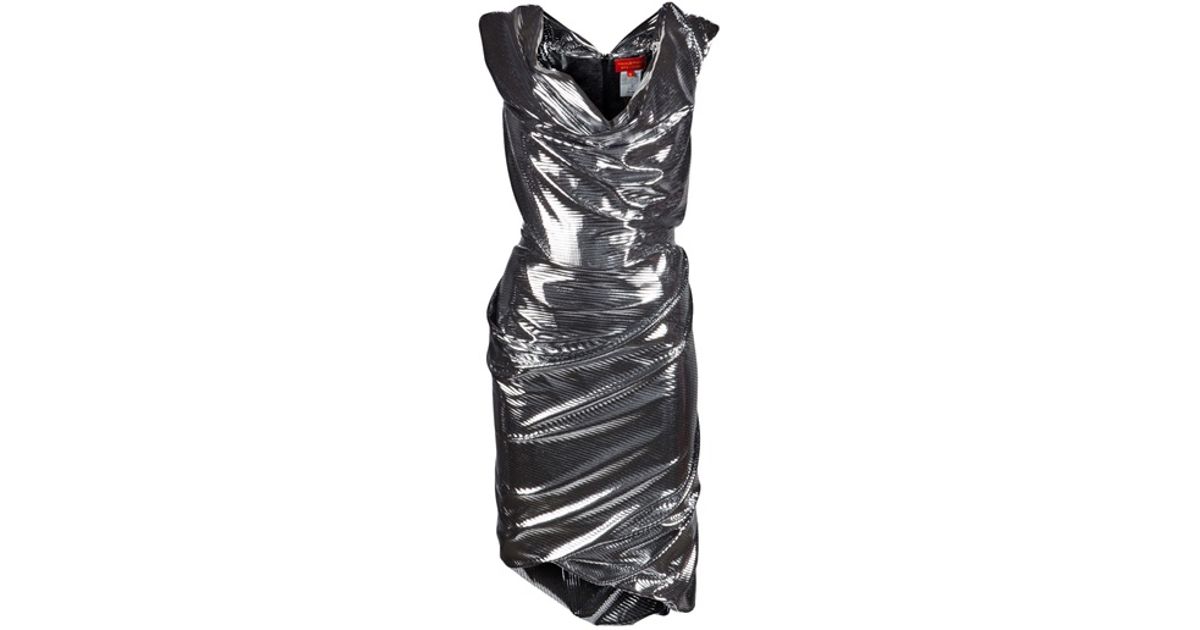 vivienne westwood silver dress