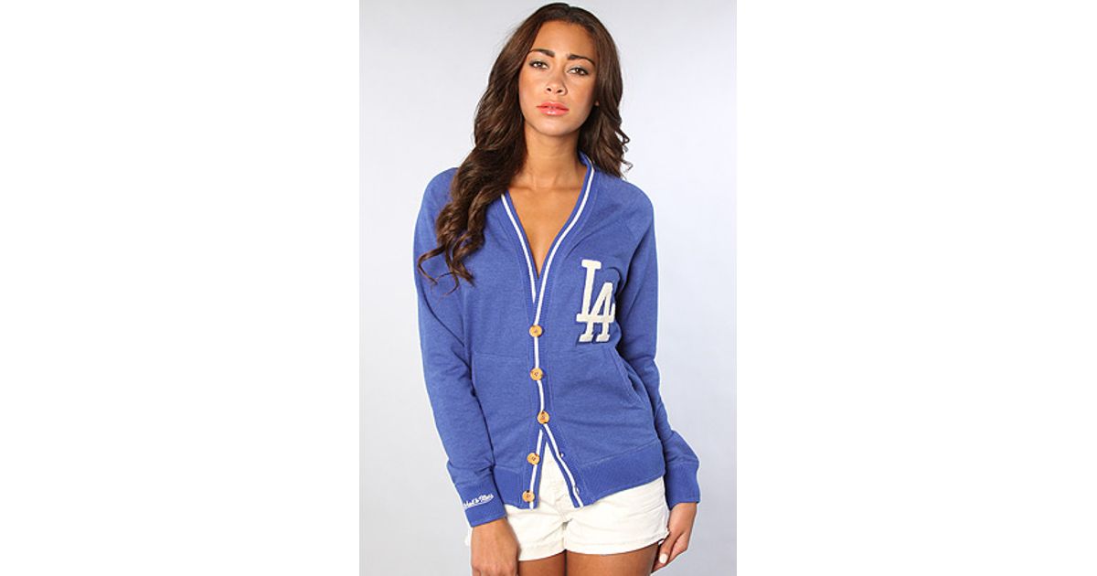 dodgers cardigan