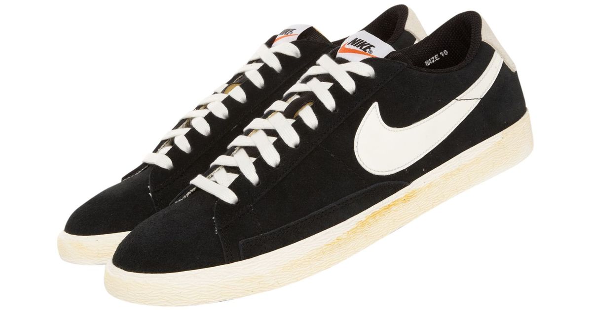 nike blazer vintage low black