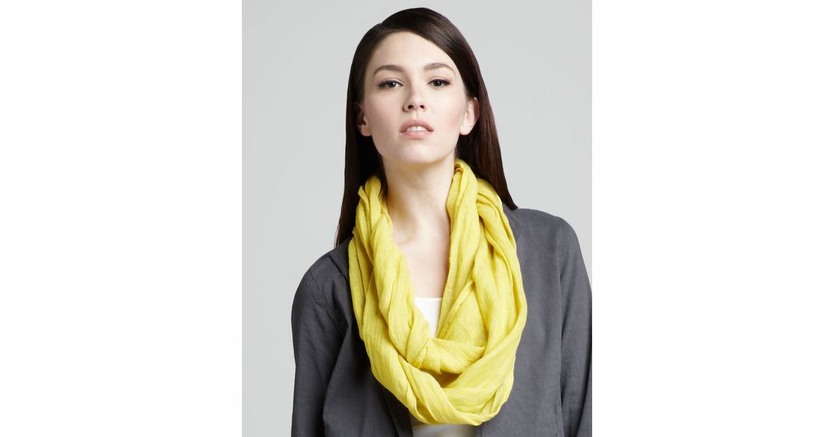 linen infinity scarf