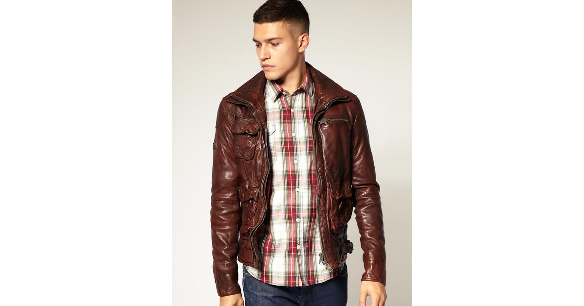 tarpit leather jacket