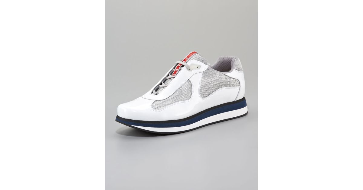 prada america's cup navy blue