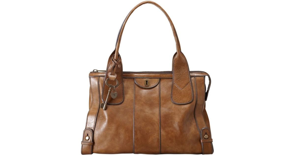fossil vintage reissue tote
