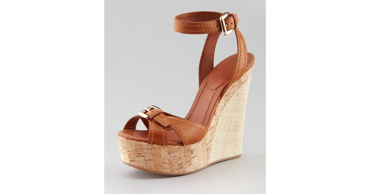giorgio armani wedge sandal