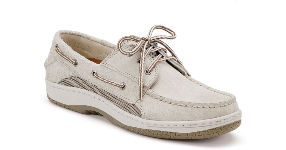 Sperry Top-Sider Billfish 3 Eye Boat Shoes in White for Men | Lyst