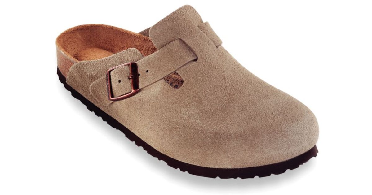 birkenstock boston soft foot bed
