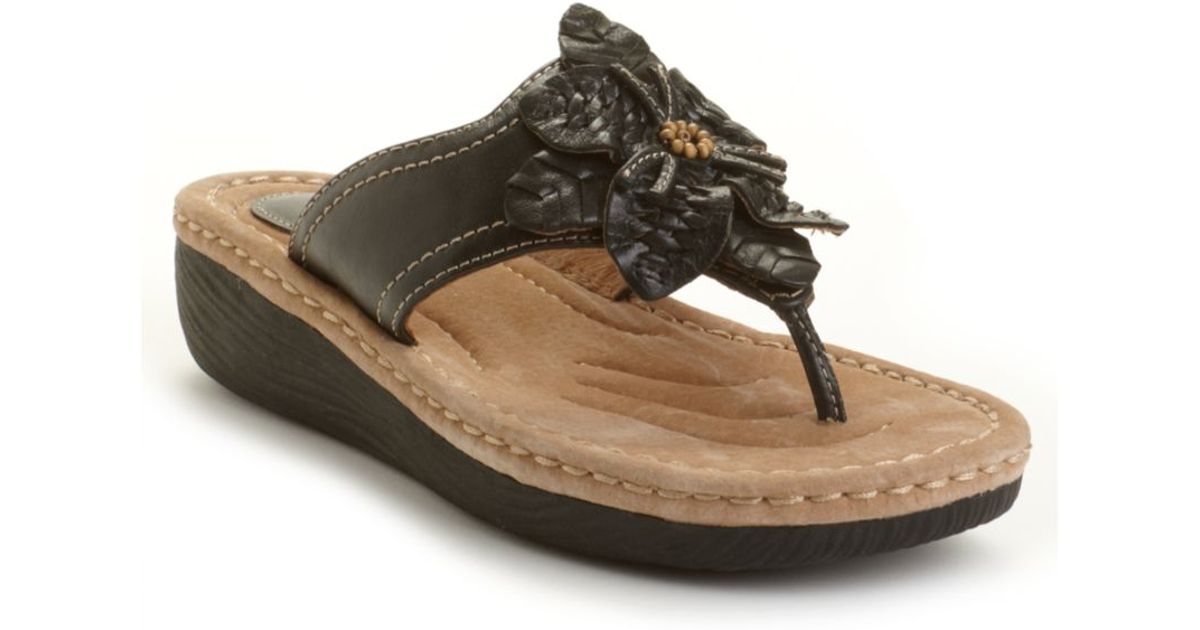 clarks flower sandals