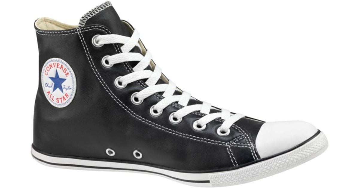 Converse Slim Hi Top Sneakers in Black for Men | Lyst