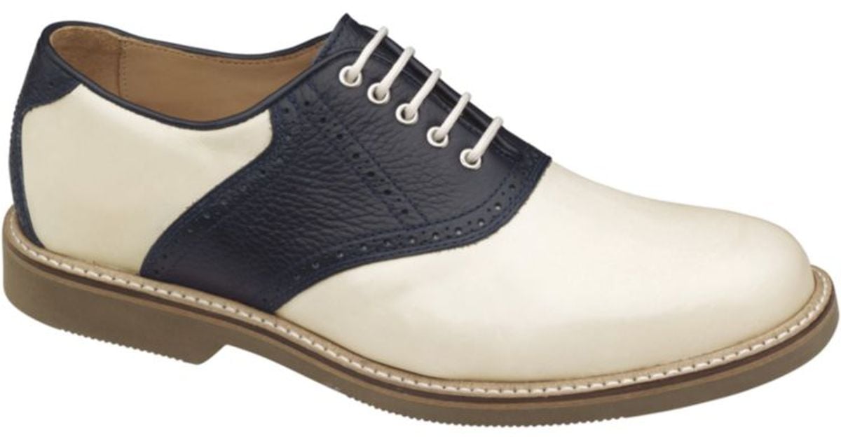 Johnston and murphy mens top saddle shoes