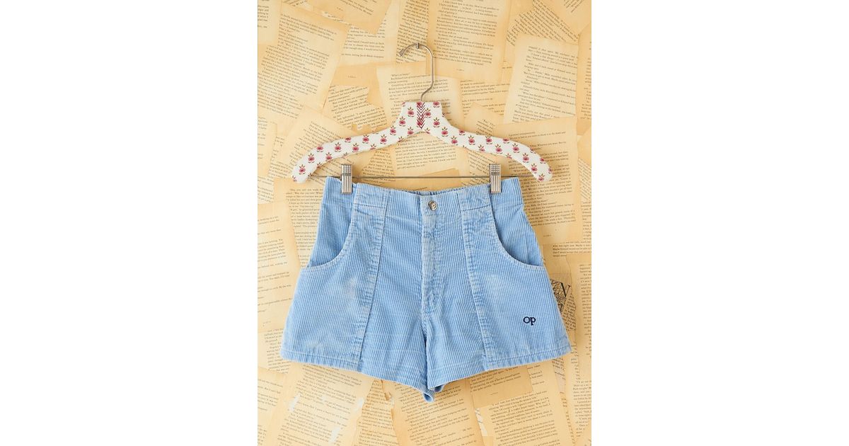 Free People Vintage Op Corduroy Shorts 