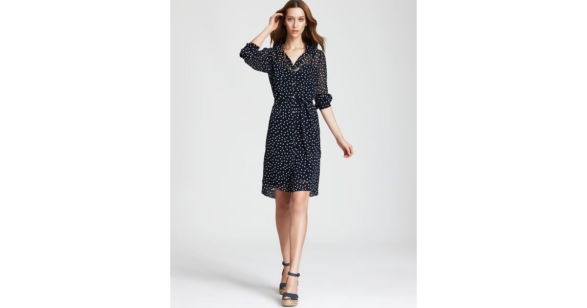 DKNY Womens Polka Dot Strappy Tank Top