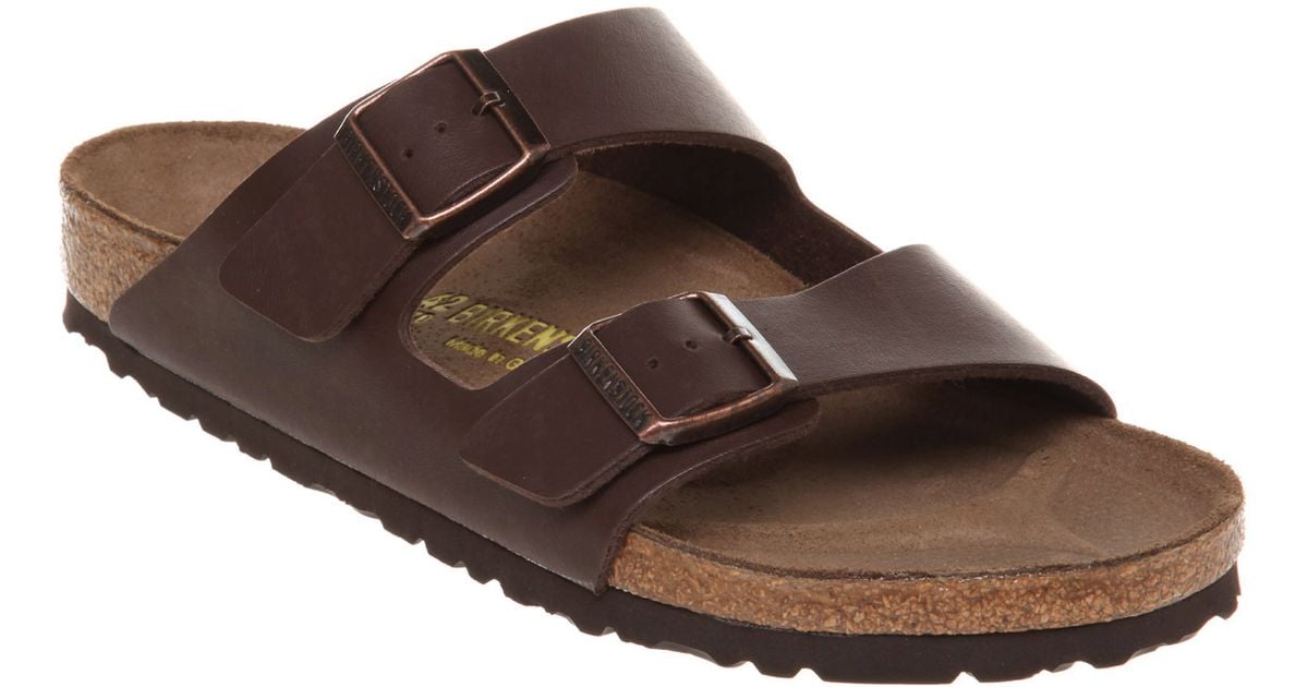 mens brown birkenstock sandals