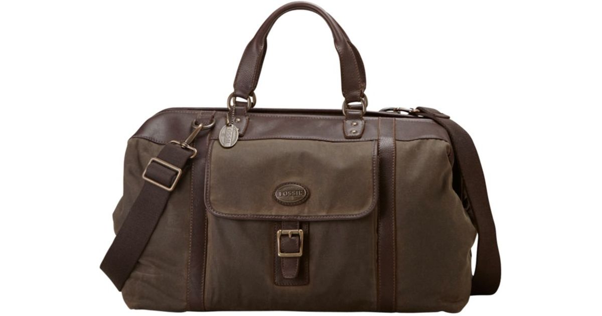 fossil duffle bag