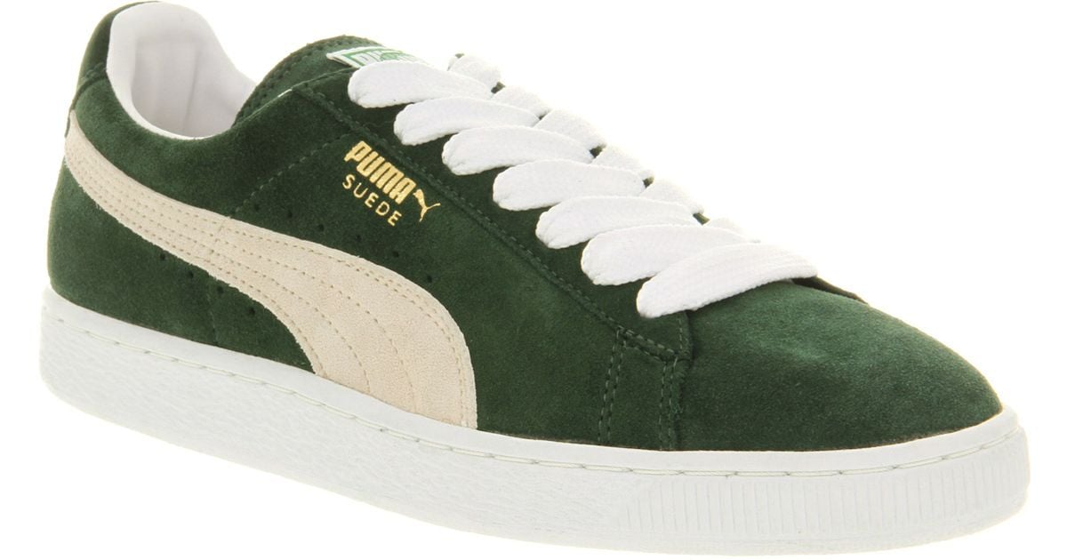 PUMA Suede Classic Pine Needle in Green 