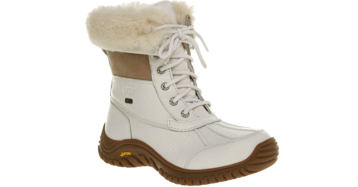 white adirondack ugg boots