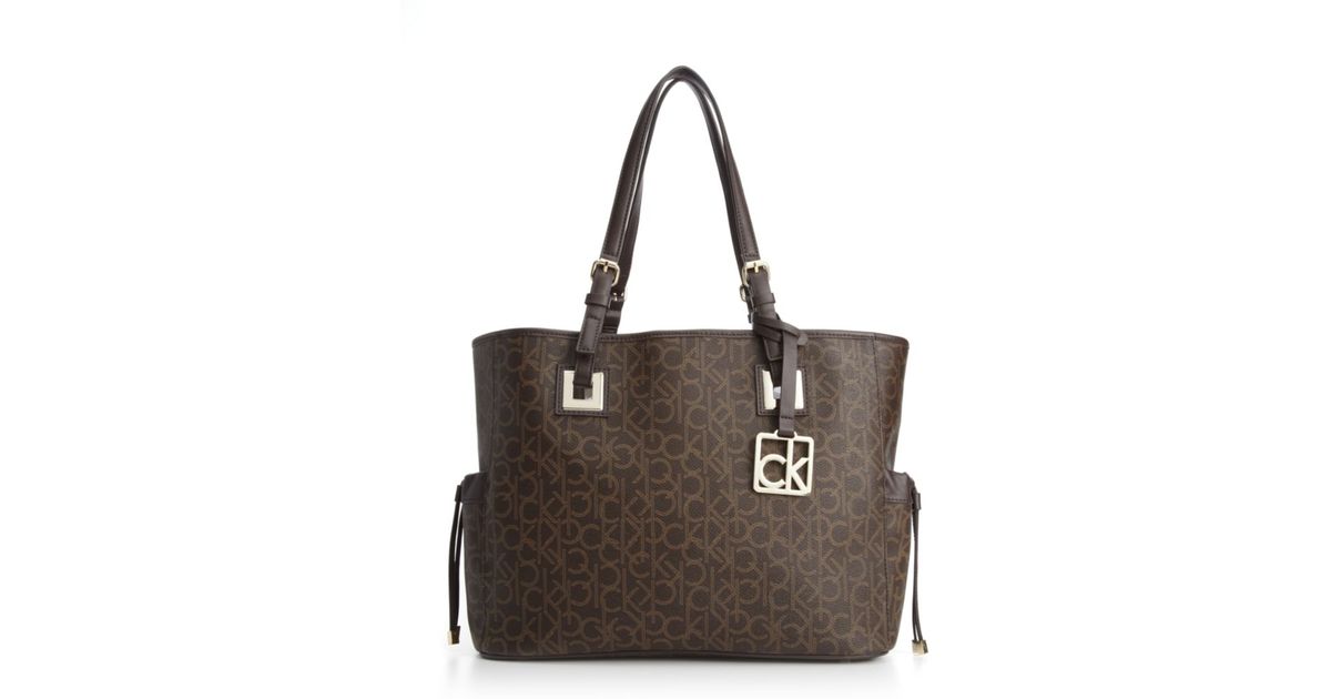 calvin klein monogram purse