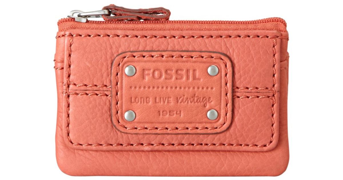 fossil coin purse