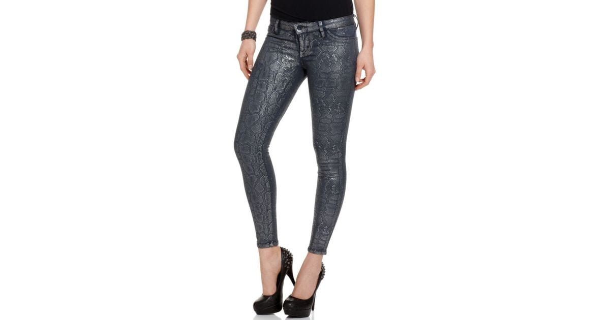 Guess metallic jeans clearance