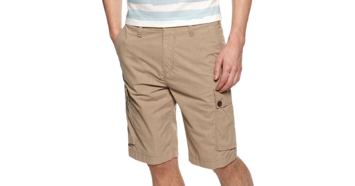 Lacoste Stretch Cotton Cargo Shorts in 