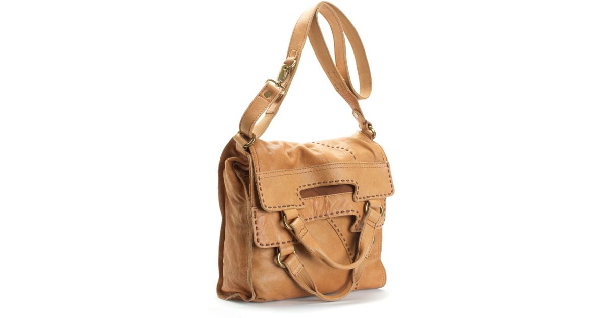 Lucky Brand Abbey Road Leather Bag In, Lucky Brand Leather Messenger Bag
