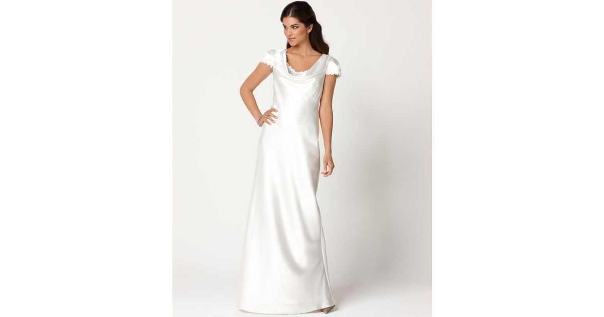 macy cowl dress
