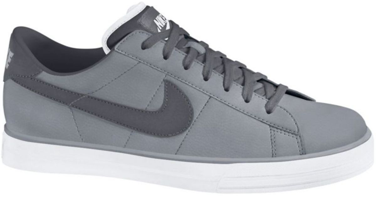 Nike Sweet Classic Leather Sneakers in Gray for Men | Lyst