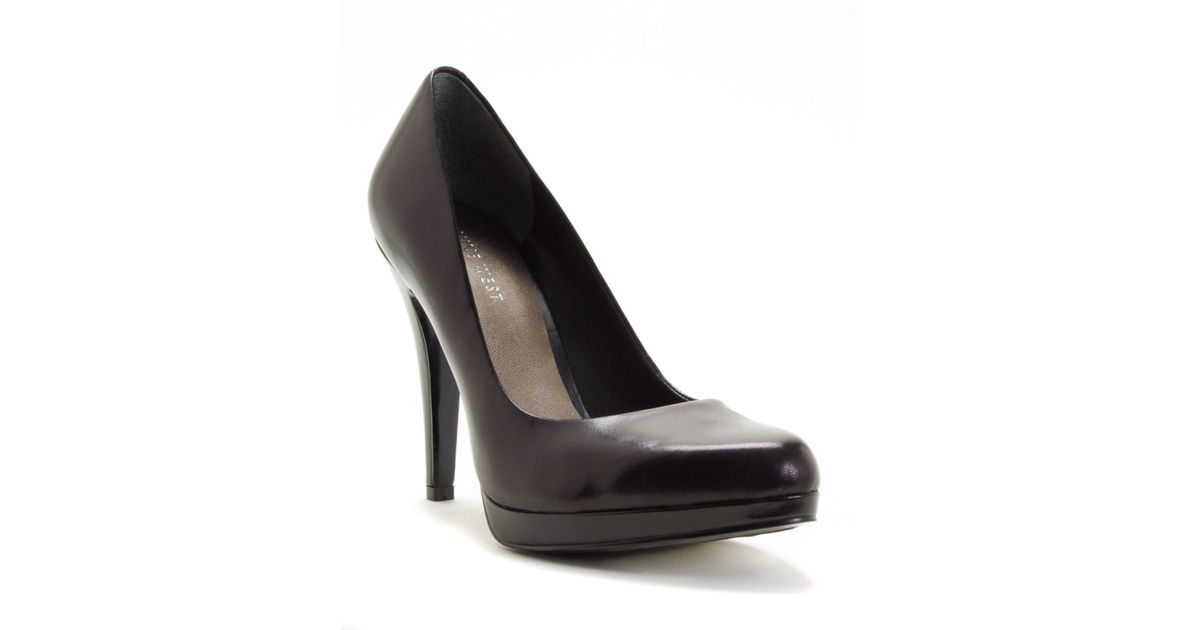 Nine West Rocha Platform Pumps in Black | Lyst