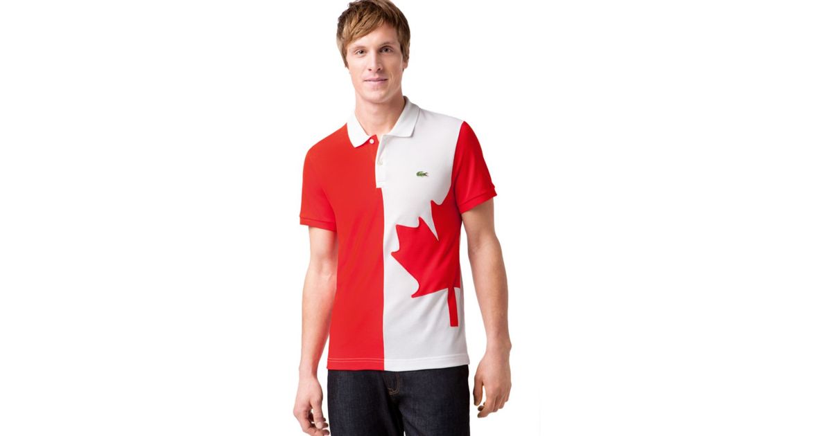 lacoste t shirt canada