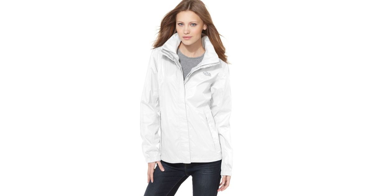 the north face rain on lightweight full zip jacket