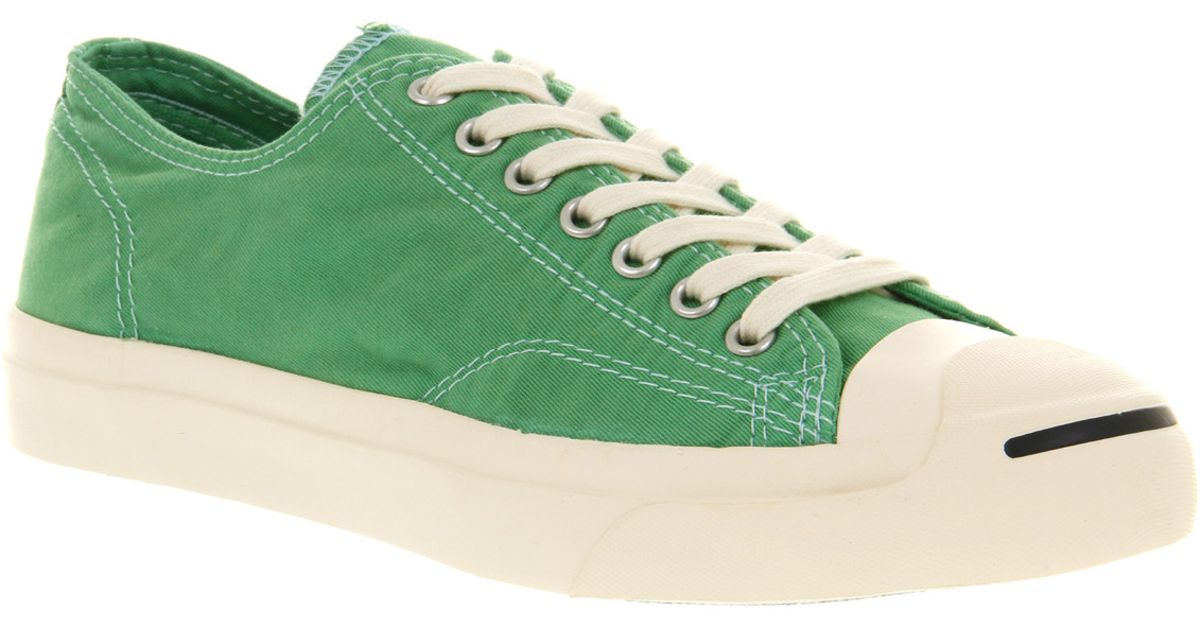 converse jack purcell green