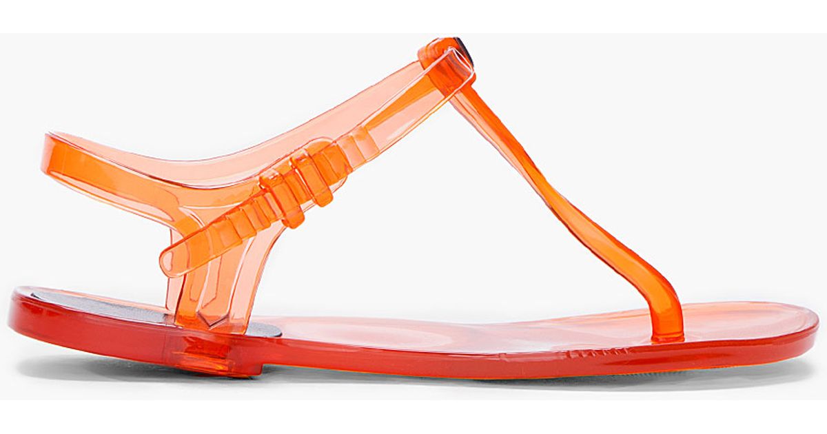 chloe jelly sandals