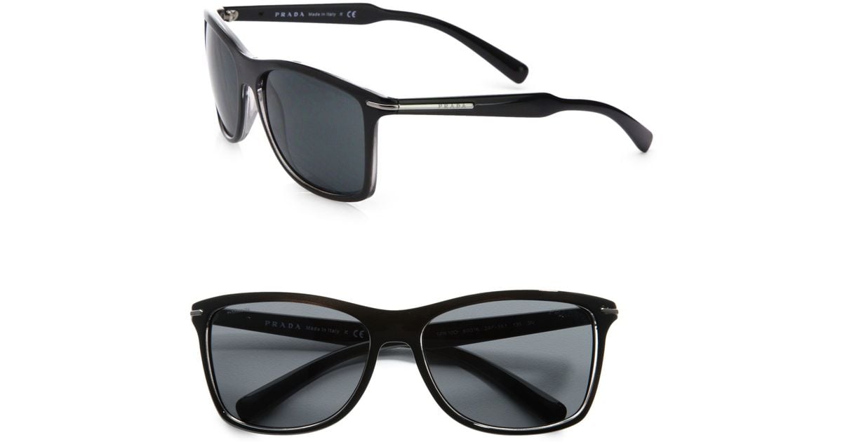 Prada Arrow Wayfarer Sunglasses in 