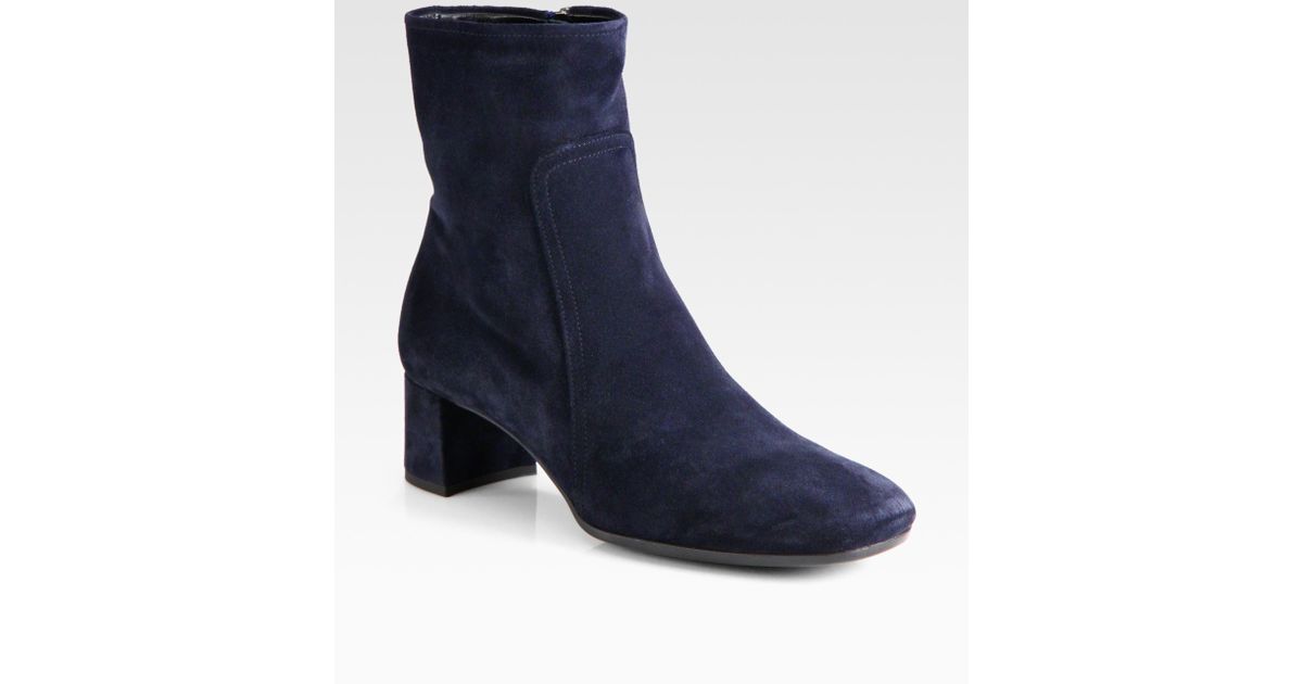 prada block heel combat boot