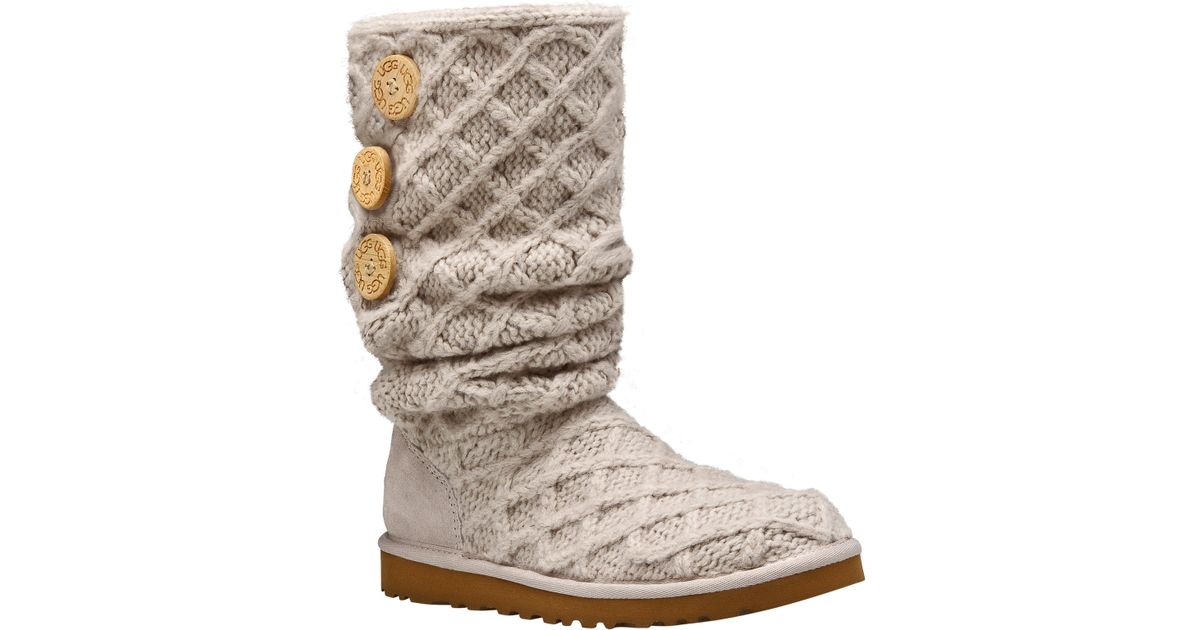 ugg classic cardy ii knit boot