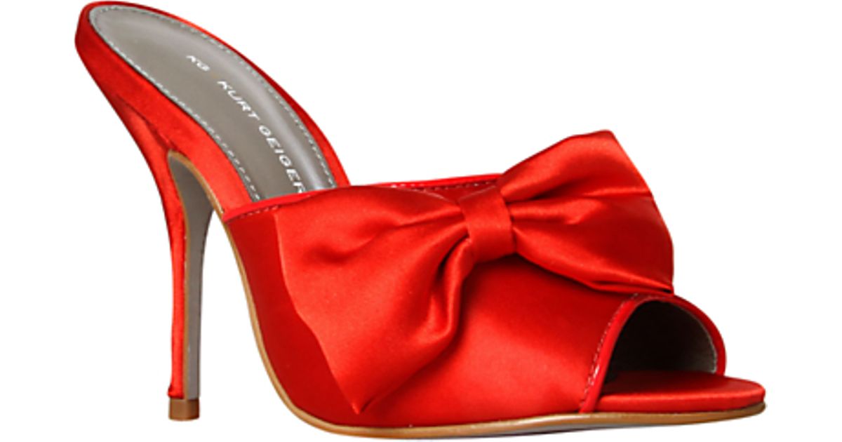 miss kg red heels