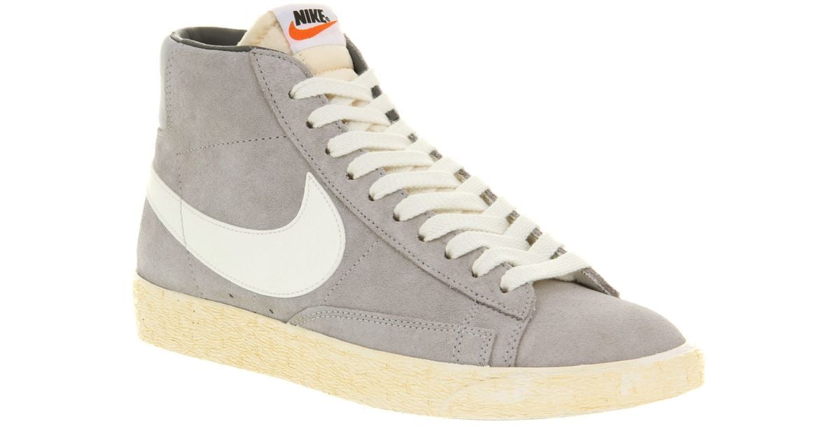 blazer nike grey