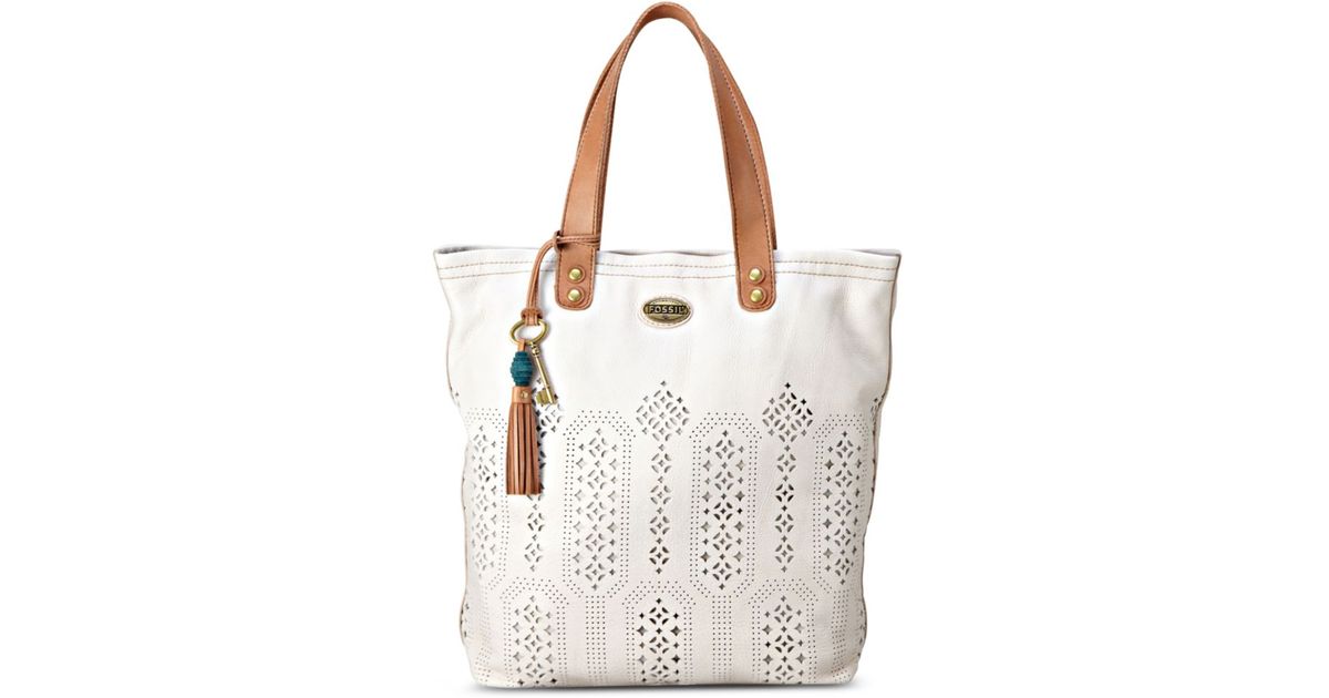 fossil campbell tote bag