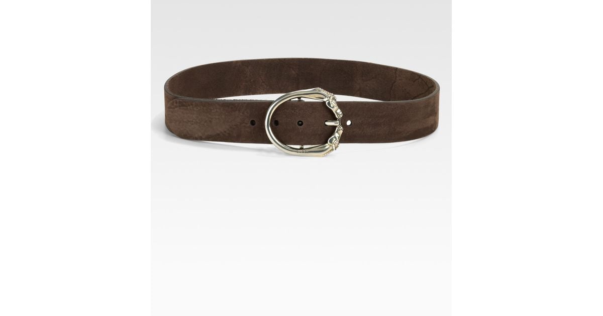 gucci horse head belt