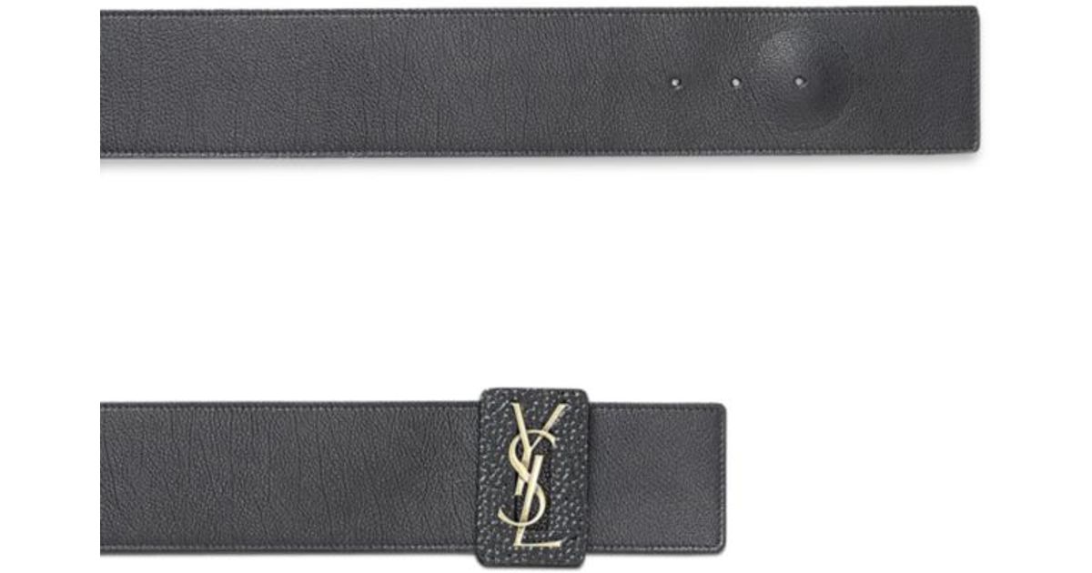 saint laurent belt buckle