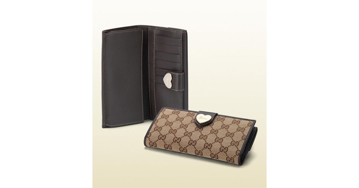 gucci heart wallet