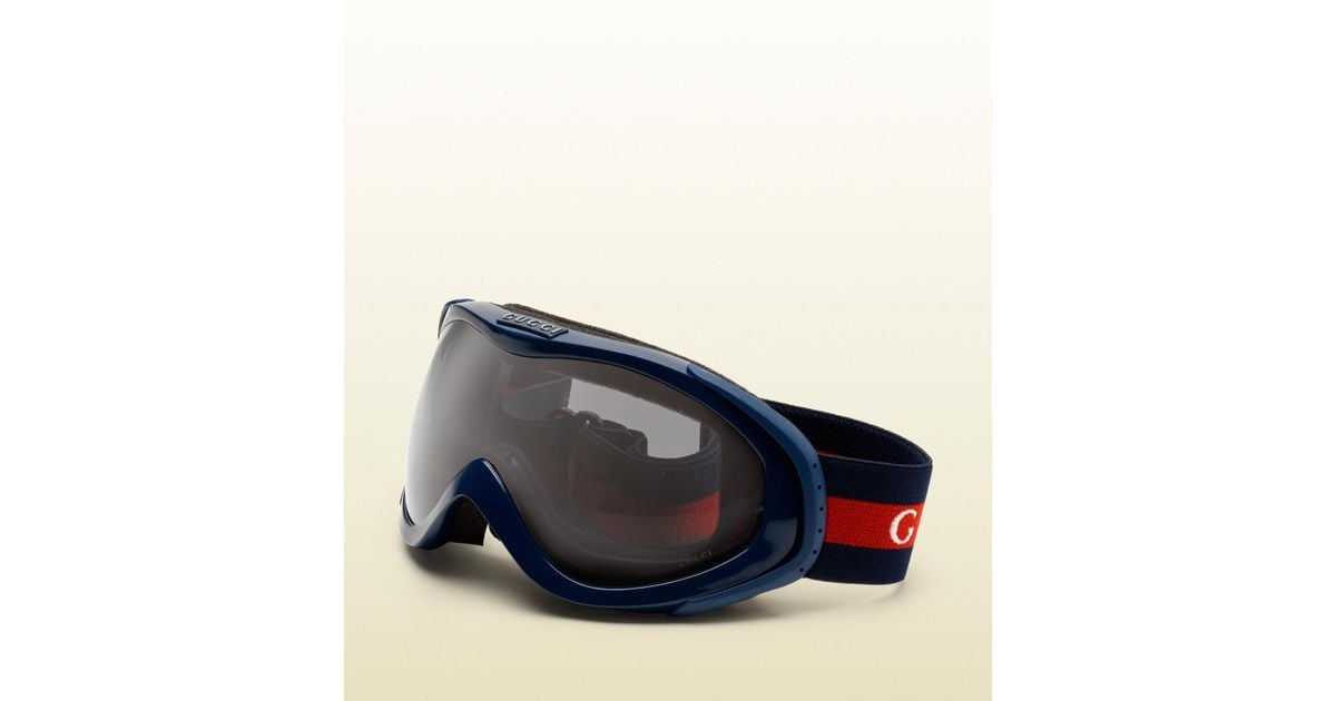 Gucci Ski Goggles with Gucci Logo in Blue for Men | Lyst